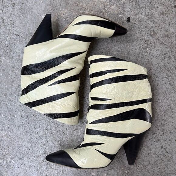 Isabel Marant Shoes - Isabel Marant Zebra ankle boots